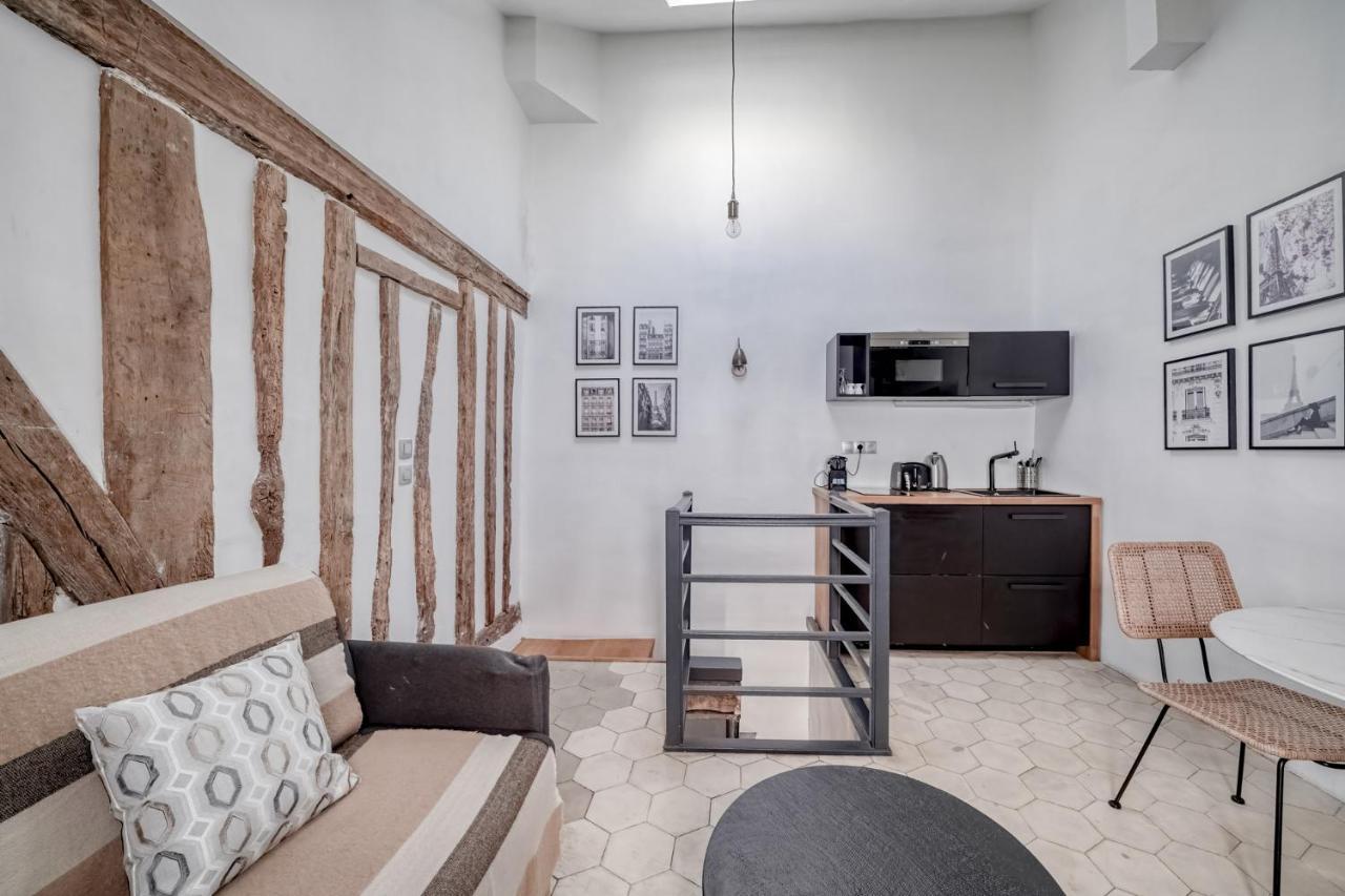 Appartement Amazing Historical Parisien Loft Next To Louvre Area ! Extérieur photo