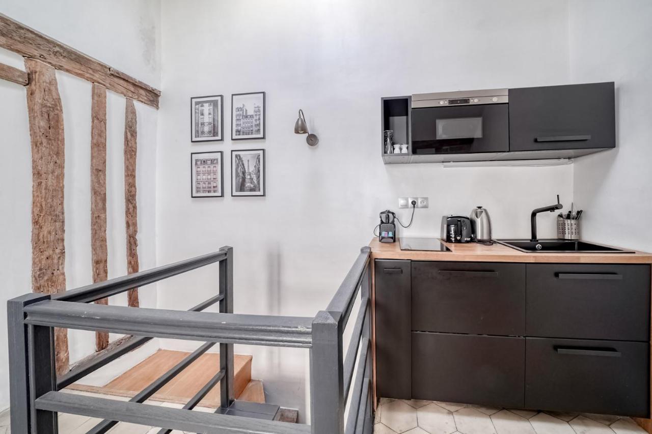 Appartement Amazing Historical Parisien Loft Next To Louvre Area ! Extérieur photo
