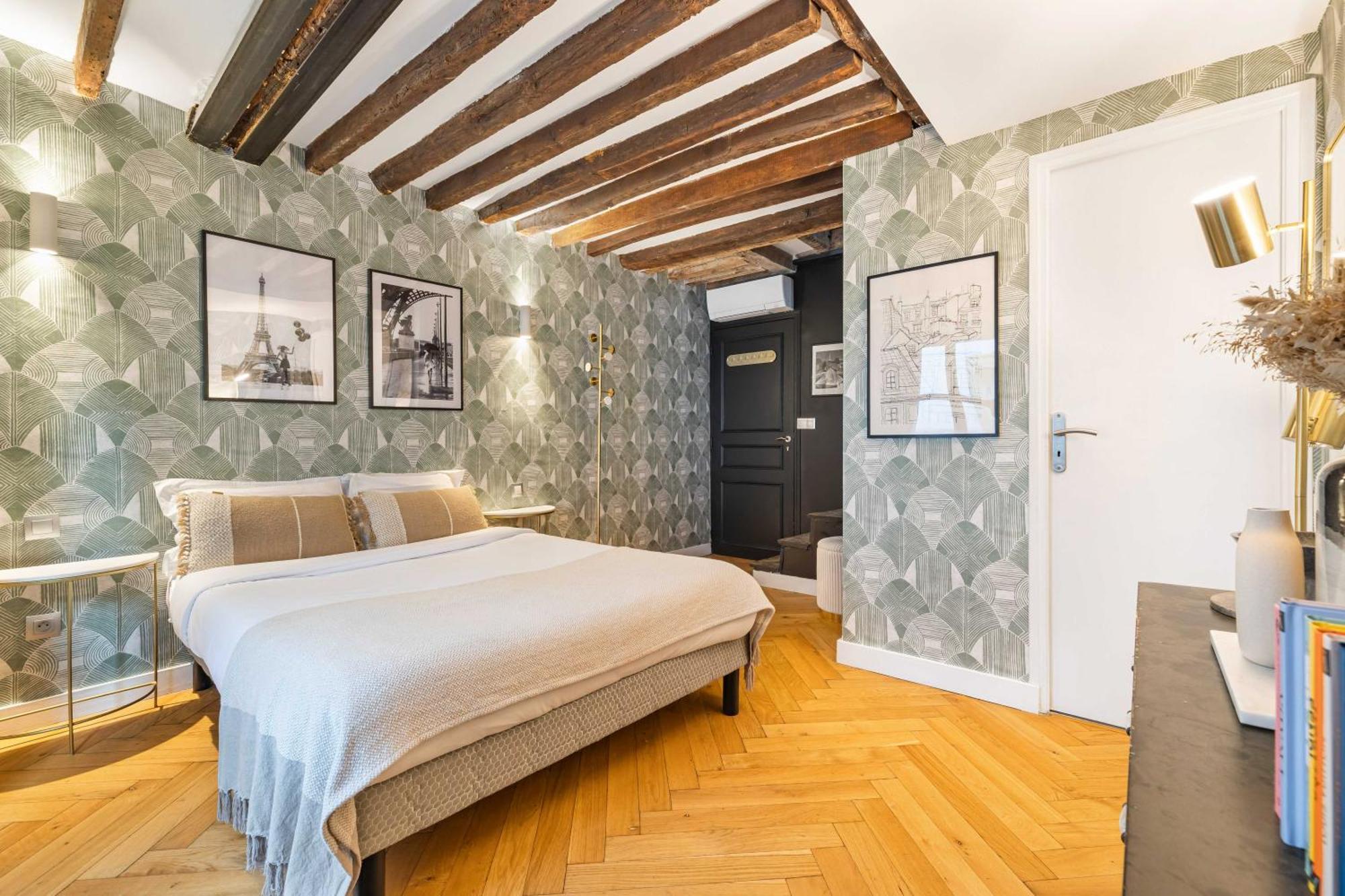Appartement Amazing Historical Parisien Loft Next To Louvre Area ! Extérieur photo