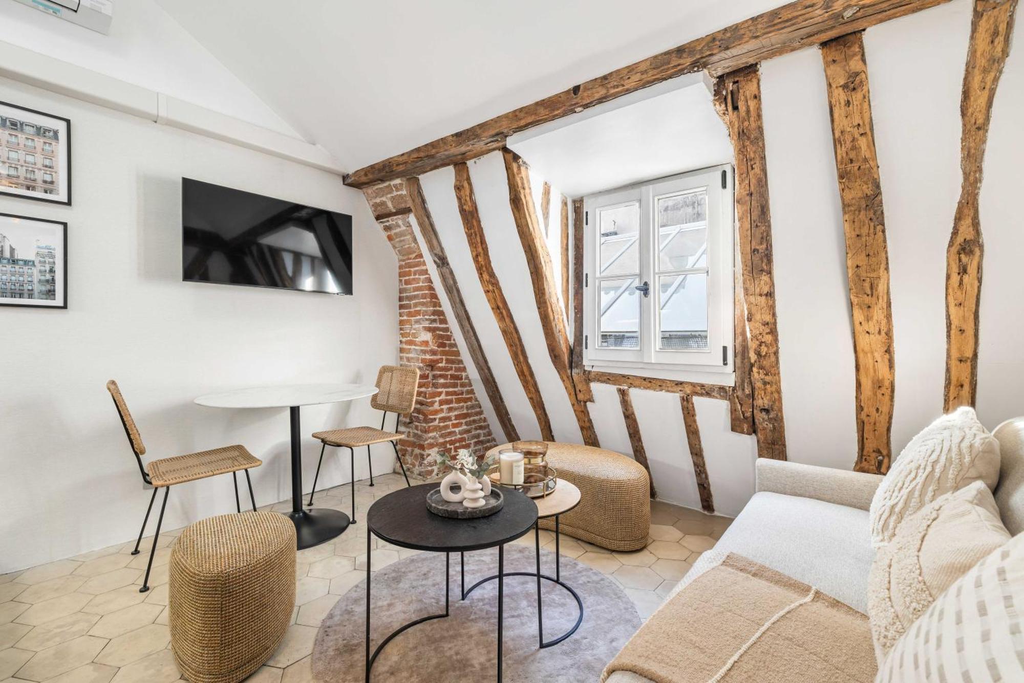Appartement Amazing Historical Parisien Loft Next To Louvre Area ! Extérieur photo